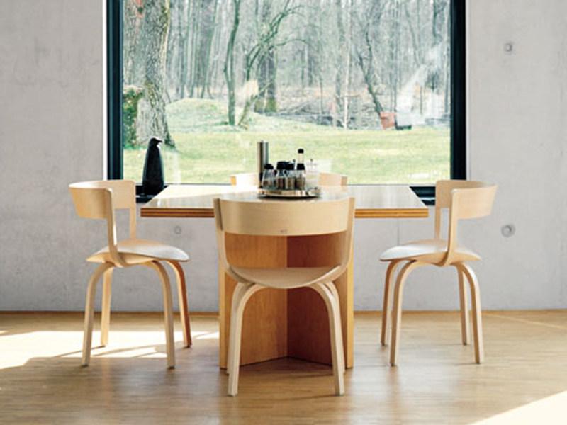 Thonet Деревянный стул с подлокотниками 404 sun-id-1503599 - Вид №1