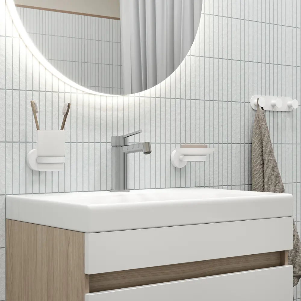 Смеситель IDDIS Odda для умывальника с керамическим картриджем 89348640 STLM-1585202 - Вид №3