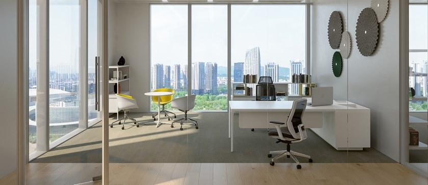 Grado Design Поворотное офисное кресло из полипропилена с 5 спицами и колесами Queen Que-ch-02 - Вид №6