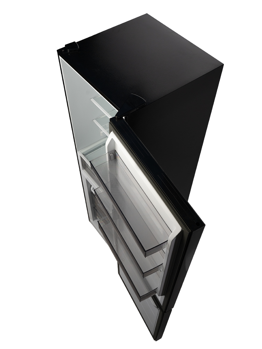 9172546 Холодильник с морозильником   LEX LKB185BLGIDMax черный STDN-0106991 - Вид №7