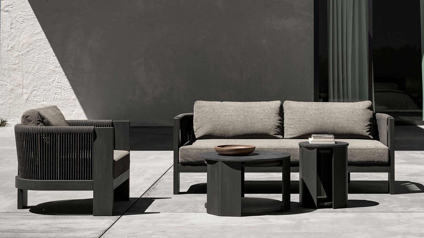 2-местный тканевый садовый диван SNOC Ralph ARCH-00024715 - Вид №9