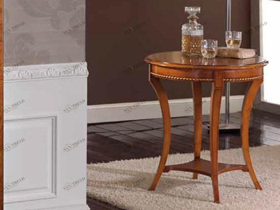 Arvestyle Круглый журнальный столик из массива дерева Baroque Br-2142