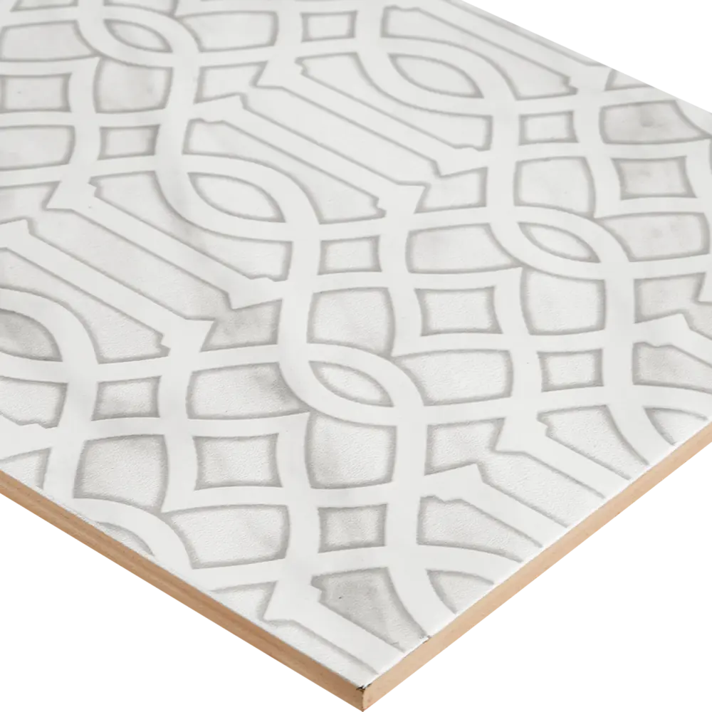 Декор настенный Kerama Marazzi Кремона AZ/A049/7234 20x50 см матовый цвет белый 87653958 STLM-2087269 - Вид №2