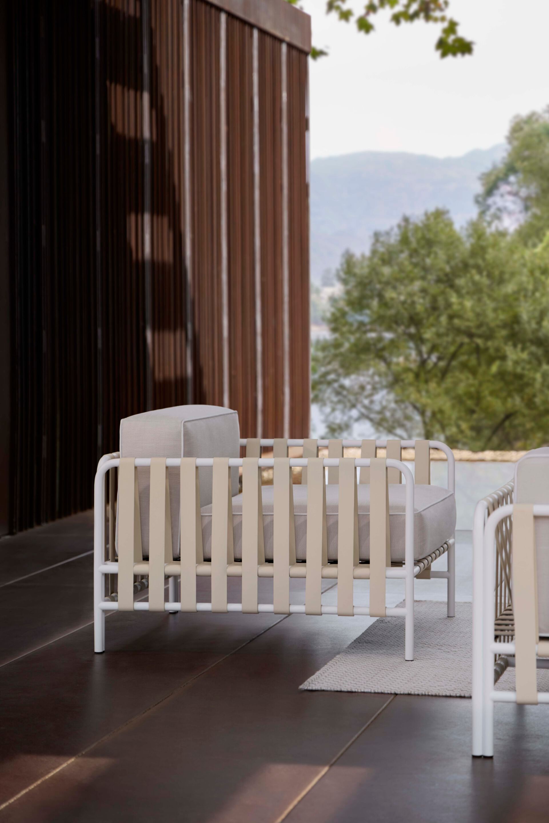 Алюминиевое садовое кресло с подлокотниками GANDIABLASCO Onsen ARCH-00106669 - Вид №11