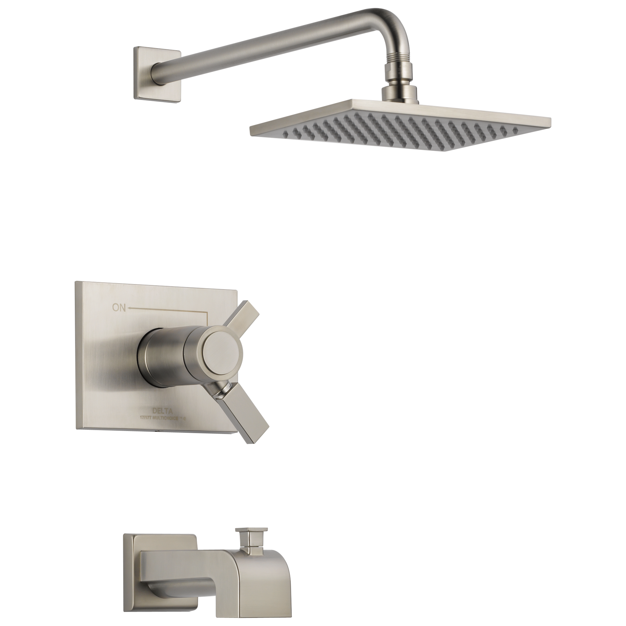 T17T453-SS Для ванны и душа TempAssure® серии 17T Delta Faucet Vero Нержавеющая сталь