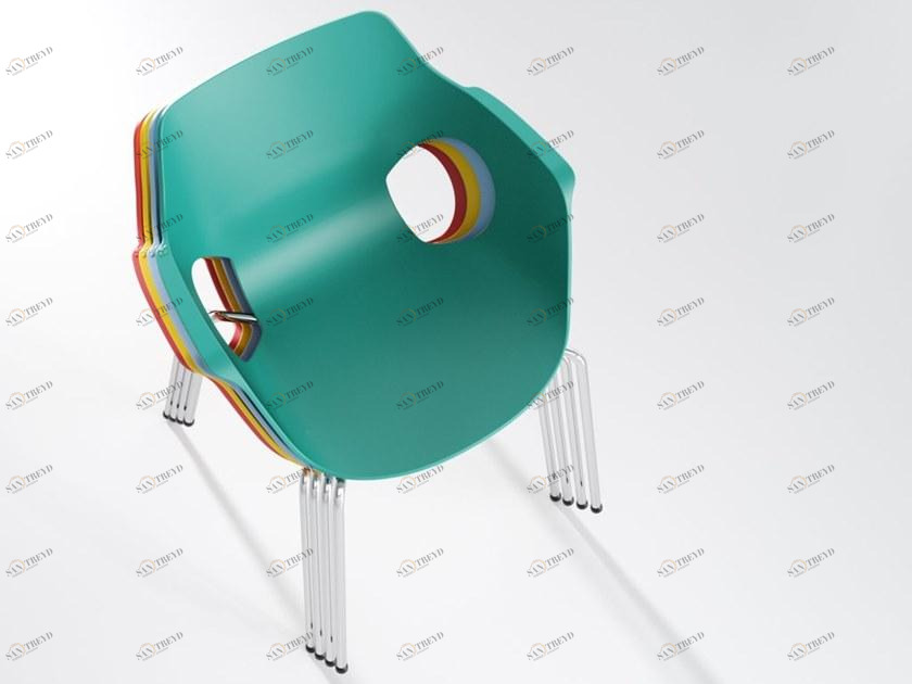 IBEBI Штабелируемый стул из полипропилена Manta sun-id-1379641