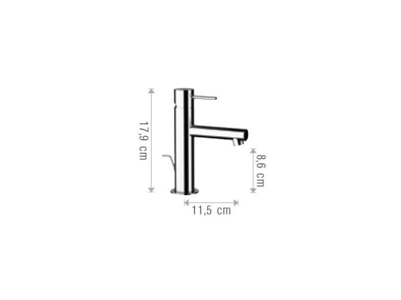 Латунный однорычажный смеситель для раковины Rubinetterie Mariani Ultraminimal ARCH-00042033 - Вид №4