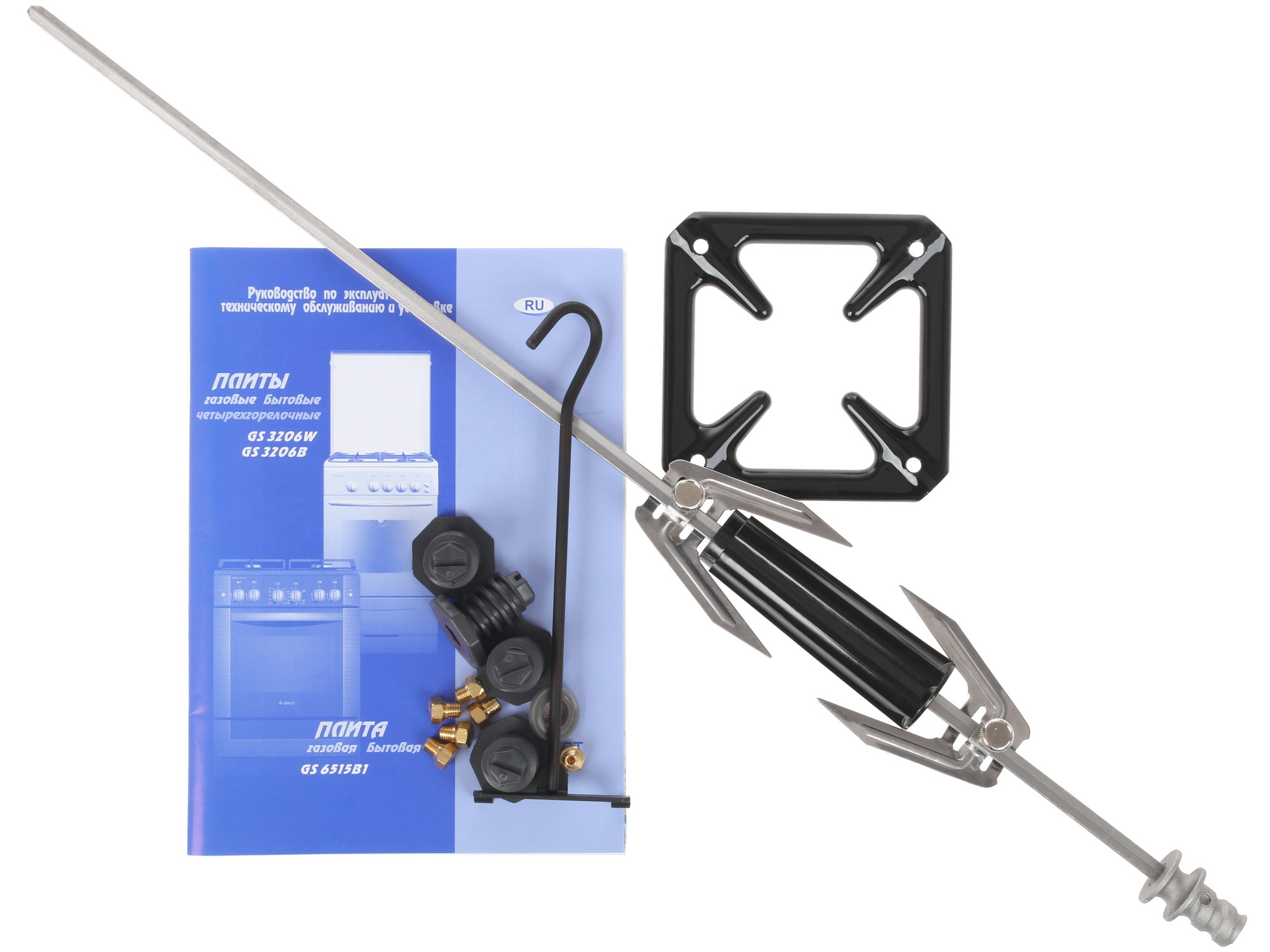 1233979 Газовая плита Gefest GS 6515 B1 черный STDN-0045027 - Вид №10