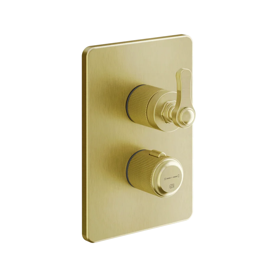 Смеситель для душа 65137 716 Gessi Venti20 PVD С ЗОЛОТОЙ ЩЕТКОЙ 65137716