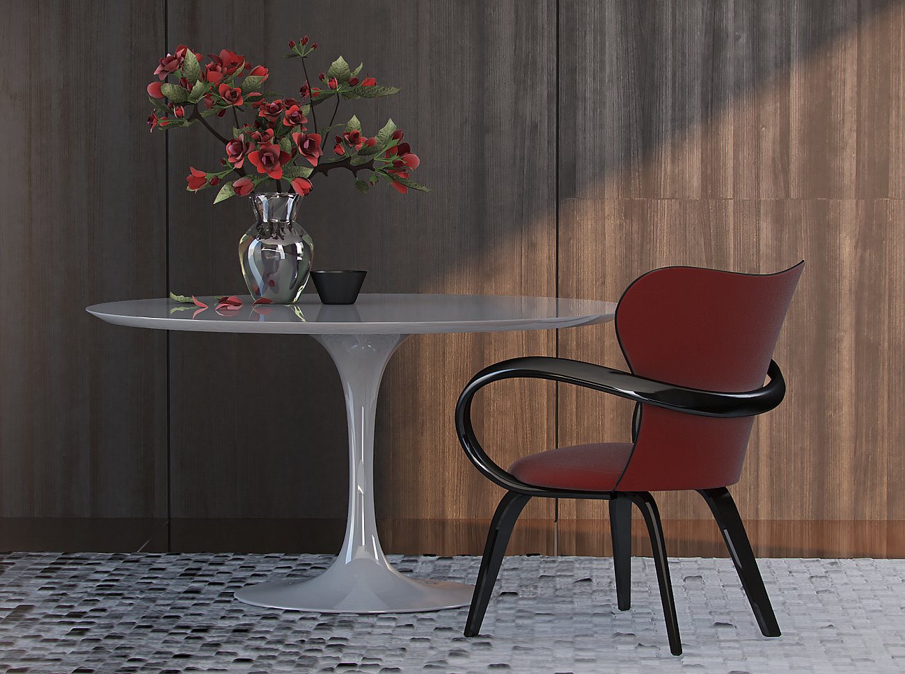 133201 Душевой поддон четверть круга 80x120 DX цвет Белая глазурь Kerasan RETRO Италия  - Вид №7