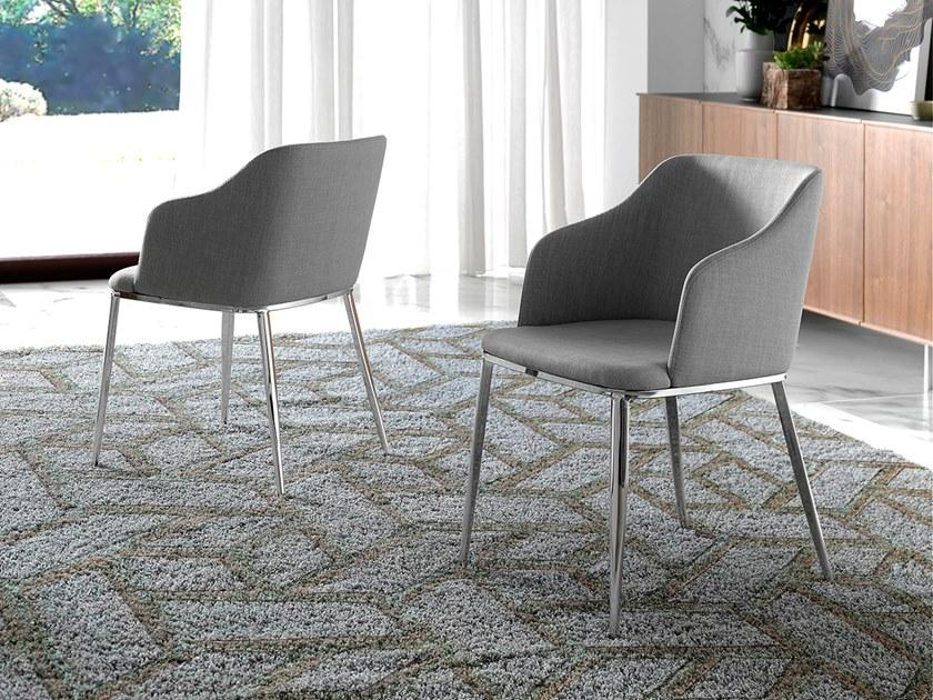 Angel Cerdá Стул из ткани с подлокотниками New chair 4050 f3201 Angel Cerda - Вид №4