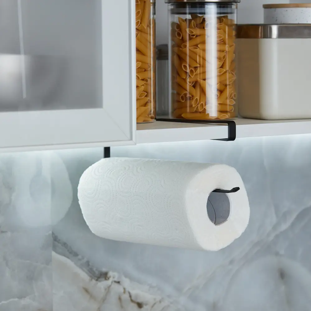 Держатель для бумажных полотенец Delinia — стильный стальной органайзер для кухни 88906947 STLM-0874562 - Вид №1