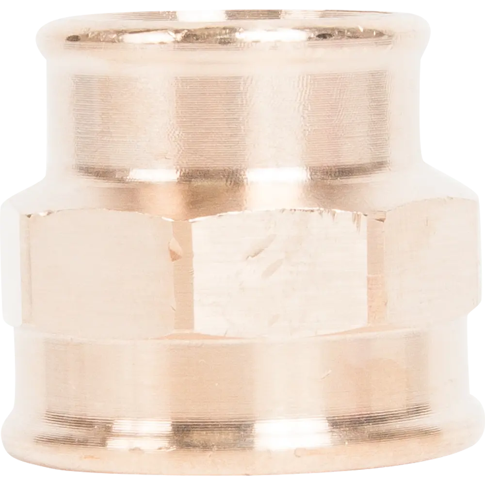 Муфта Viega 266356, 1x3/4", бронза 266356 82314255 STLM-2095635  - Вид №1