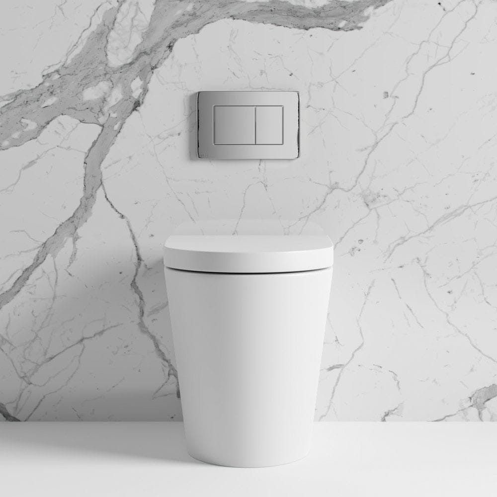 Керамический напольный туалет с пластиной и сливной кассетой LUSSO без ARCH-00145298 - Вид №4