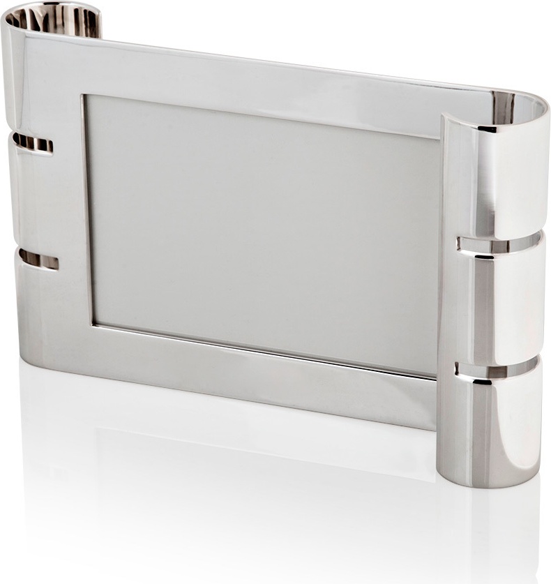 10565351 Puiforcat Рамка для фото 17,2х17,3см "Рюбан" (посеребрение) Посеребрение 