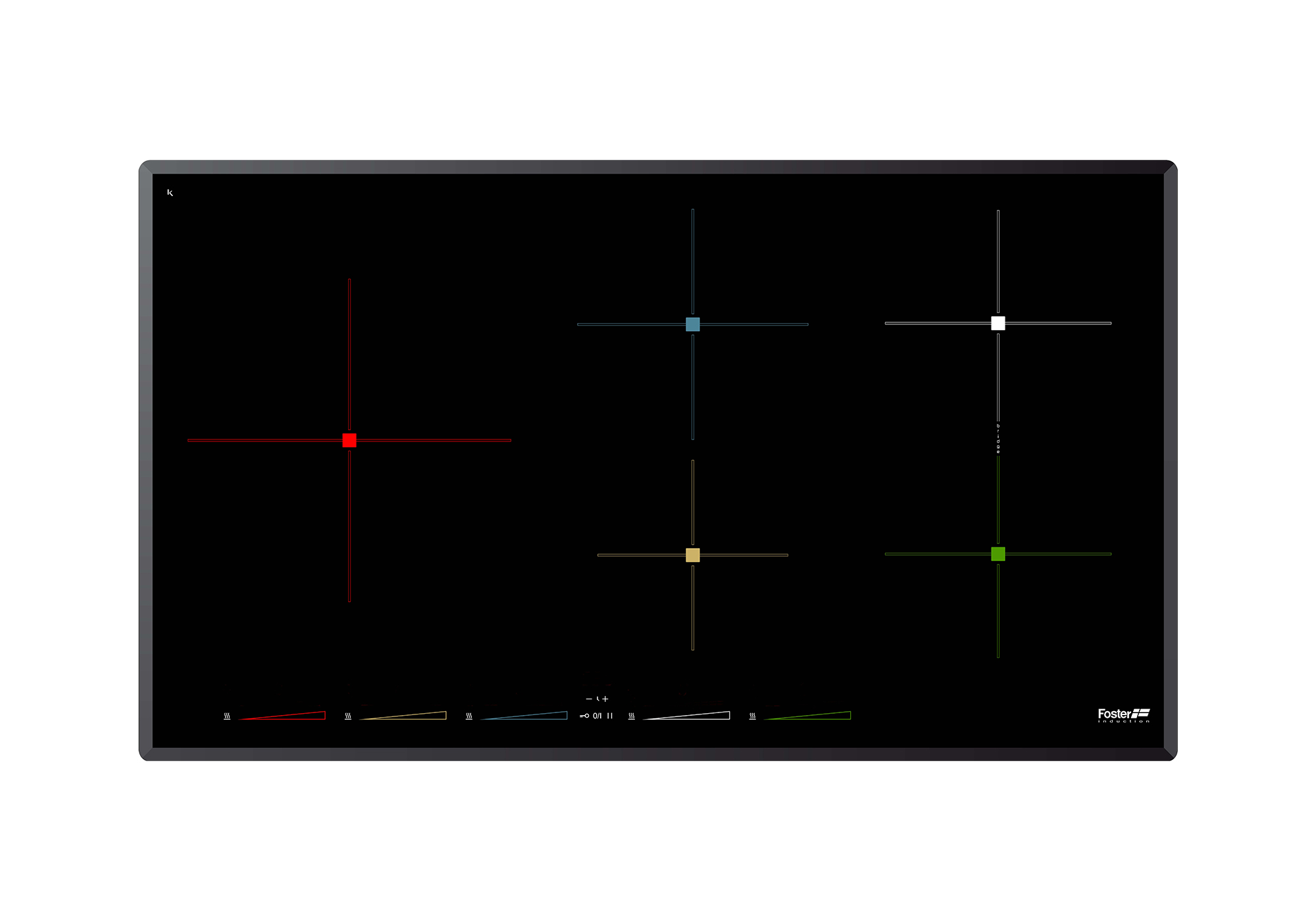 7390245 Варочная панель Индукционный мост S4000 7390 245 Fosterspa 