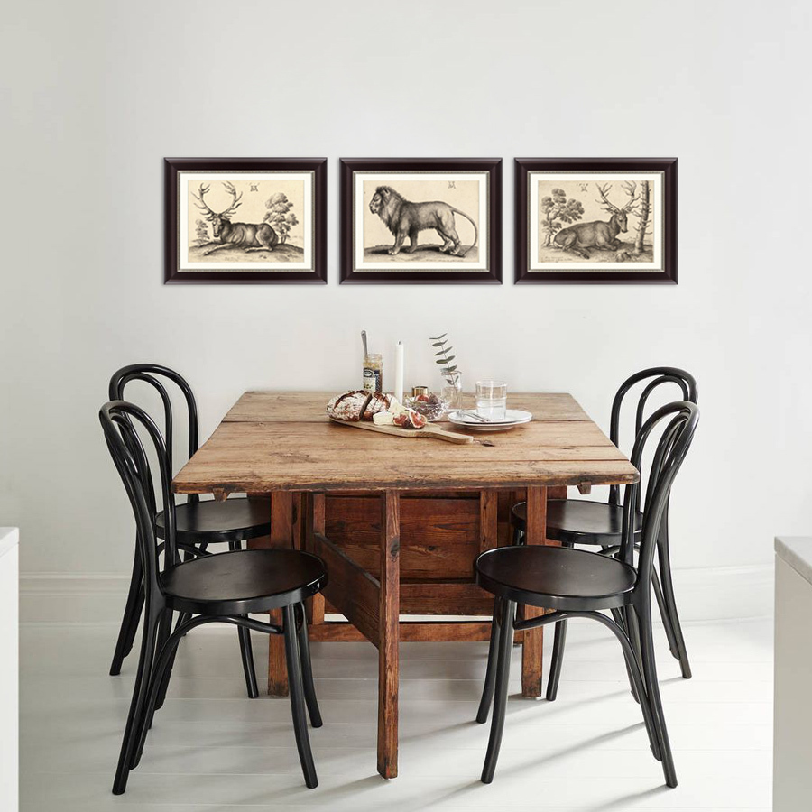 Картина: Олень №2, 1518г КАРТИНЫ В КВАРТИРУ  093828 Разноцветный  - Вид №2