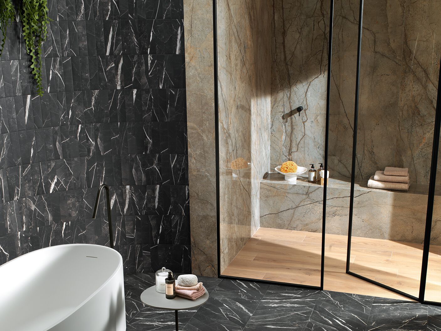 Пол / керамогранит с мраморным эффектом Marca Corona скульптурная ARCH-00034978 - Вид №2