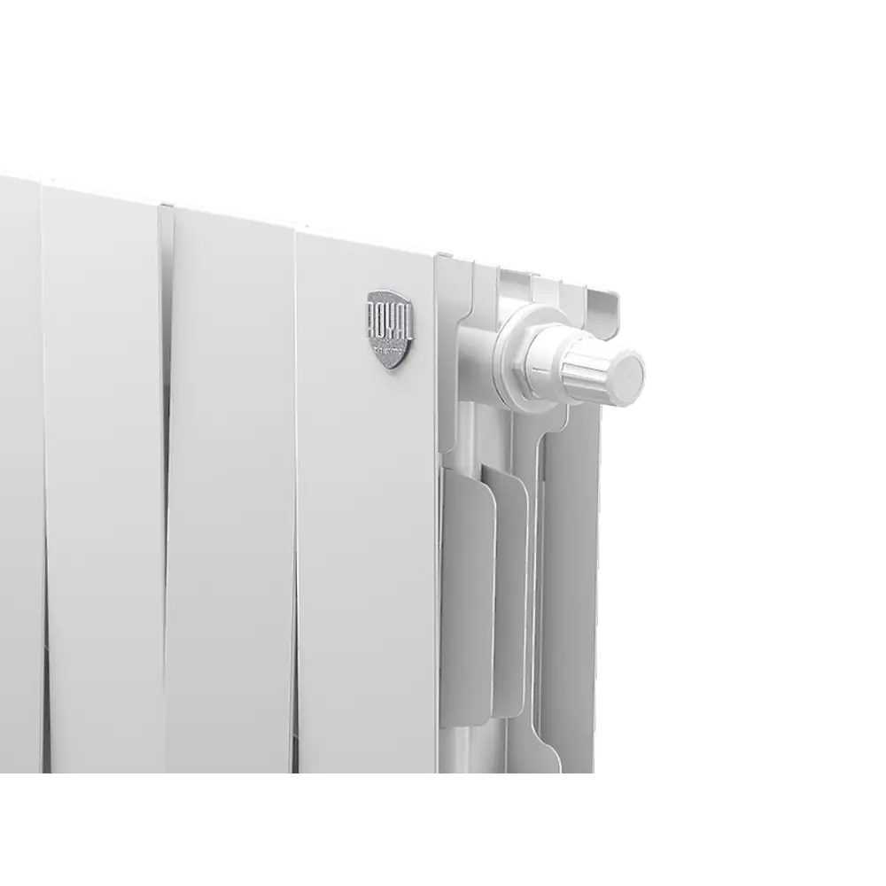 Радиатор секционный Royal Thermo Pianoforte VDR 200/100 16 секций нижнее правое подключение биметалл белый 86733735 STLM-2099292  - Вид №3