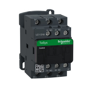 LC1D18P7 Контактор LC1D 3P 18А 440/230В AC 9кВт Schneider Electric TeSys