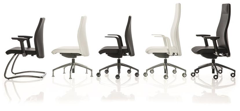 Luxy Кожаное кресло для офиса Smartoffice 4offi26, 4offi28, 4offi30  - Вид №1