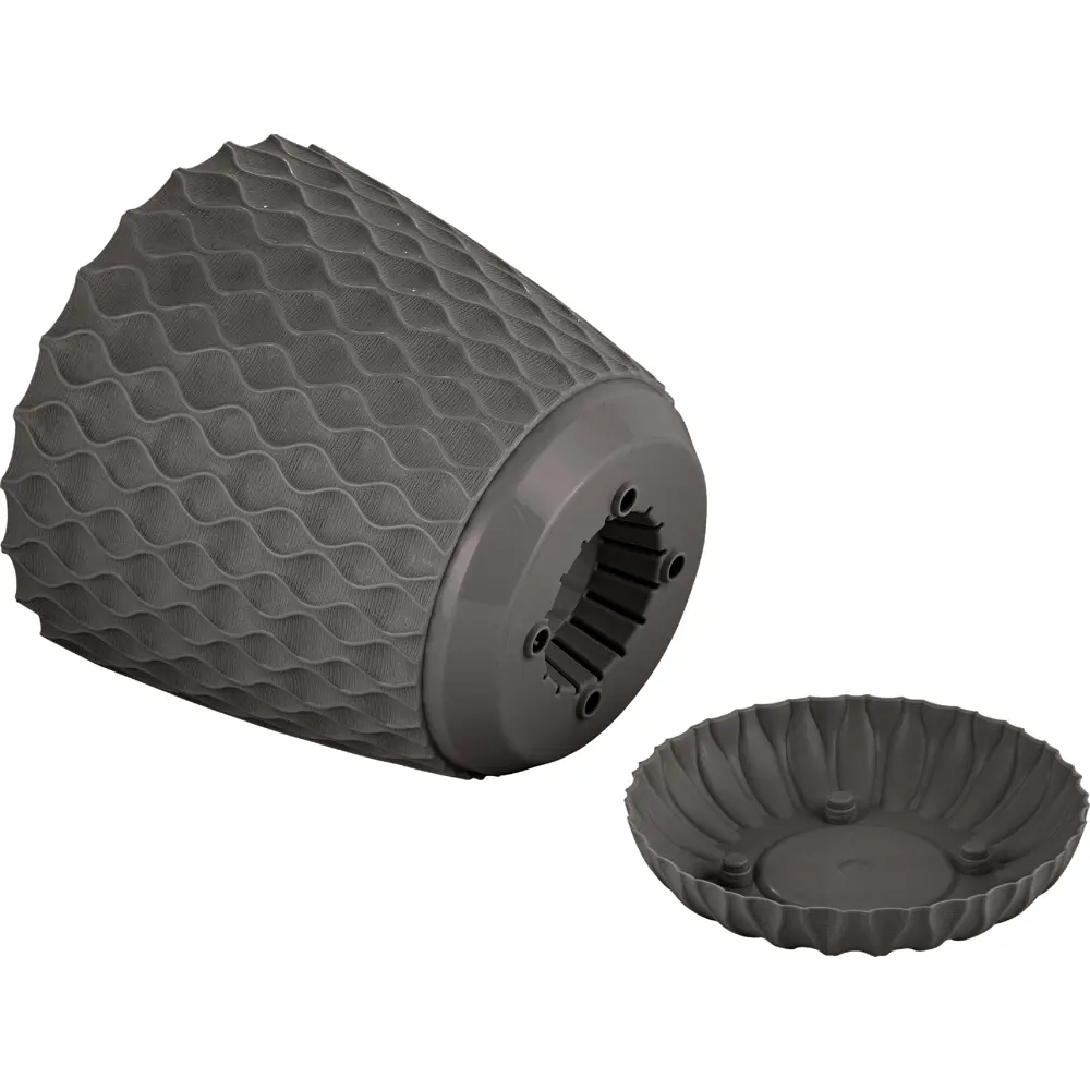 INGREEN Wave - цветочный горшок в оттенке горького шоколада 89356161 STLM-0961836 - Вид №2