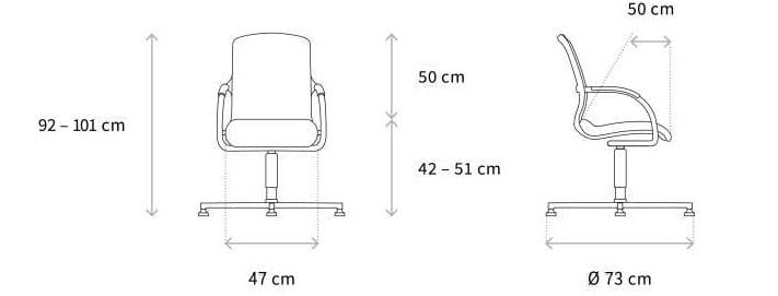 Спицевое вращающееся кресло Wagner AluMedic ARCH-00148175 - Вид №2