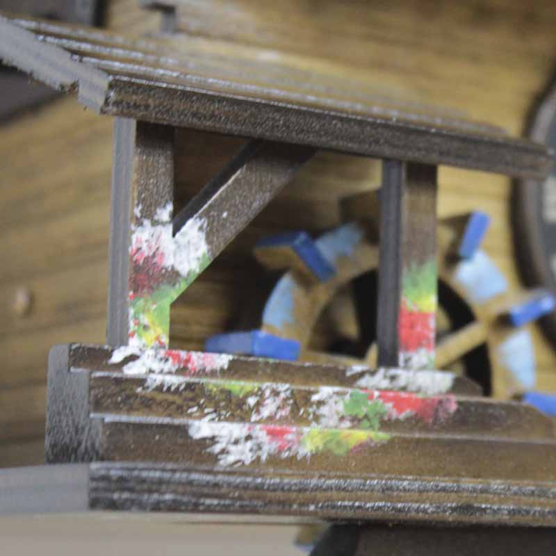 Часы настенные темно-коричневые с кукушкой Sars 8M SARS ДИЗАЙНЕРСКИЕ 00-3967468 Коричневый  - Вид №4