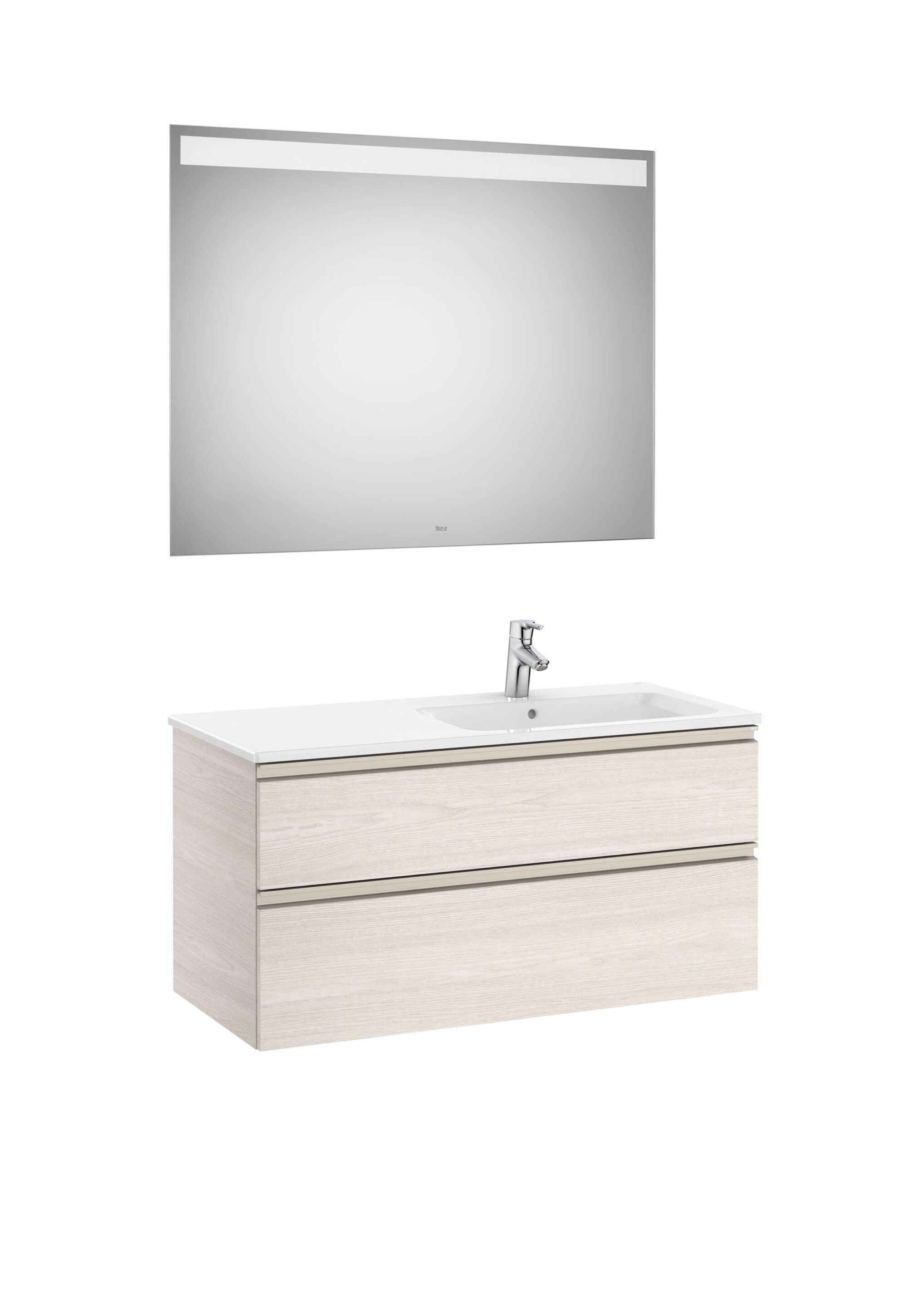 Деревянный умывальник с зеркалом и встроенной раковиной Roca UNIK A8515 / A8518 ARCH-00035896 - Вид №32