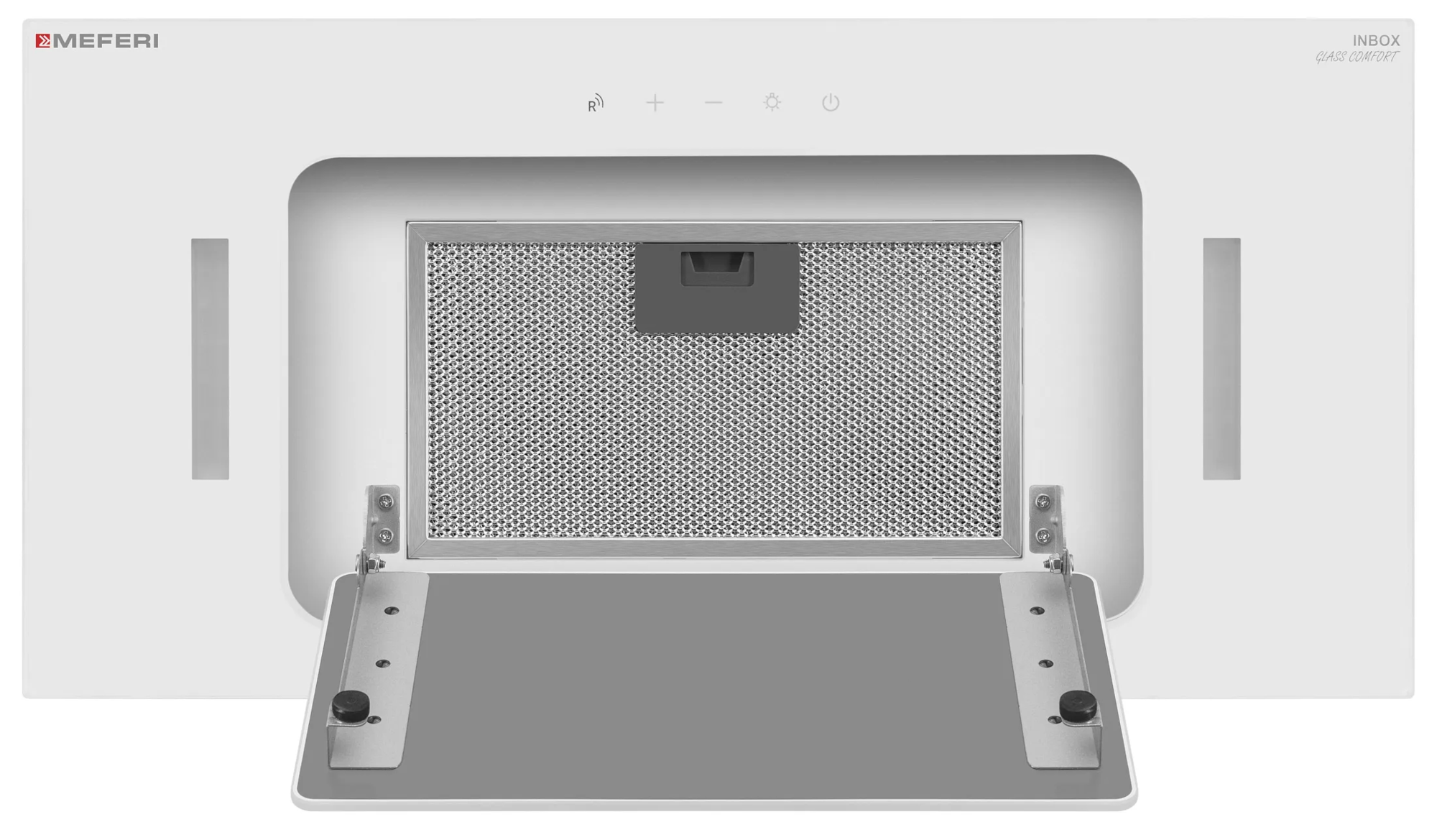 9270655 Вытяжка полновстраиваемая Meferi INBOX60WH GLASS COMFORT белый/белый STDN-0127877 - Вид №4