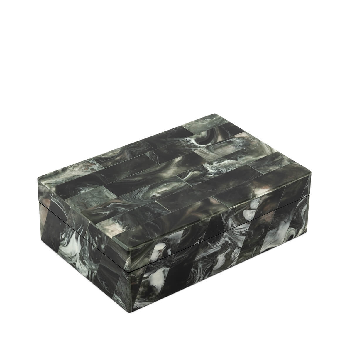 600848-86 ABHIKA КОРОБКА ДЮНА DARK GREEN 