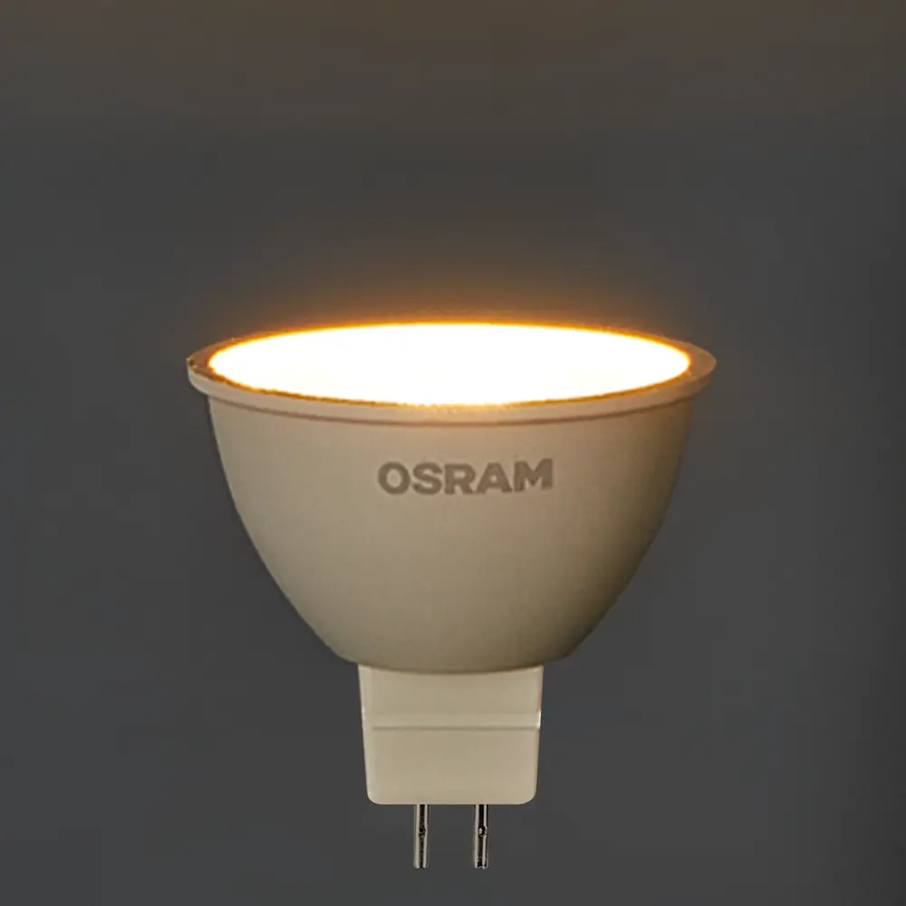 Светодиодная лампа Osram GU5.3 7W с теплым белым светом 89411172 STLM-1573973 - Вид №2