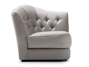 Угловое кресло capitonné