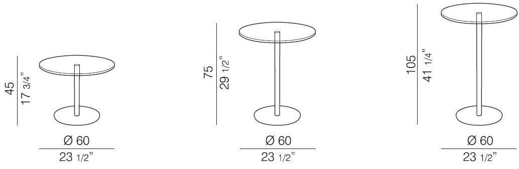 REXITE Круглый журнальный столик из стали и хрусталя sun-id-1506541 - Вид №1