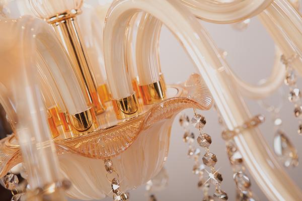 Подвесная люстра Bogates 124/10+5 Strotskis бежевая BOGATES ДИЗАЙНЕРСКИЕ, ALBERTINA, ДВУХЪЯРУСНЫЕ 188184 Бежевый  - Вид №1