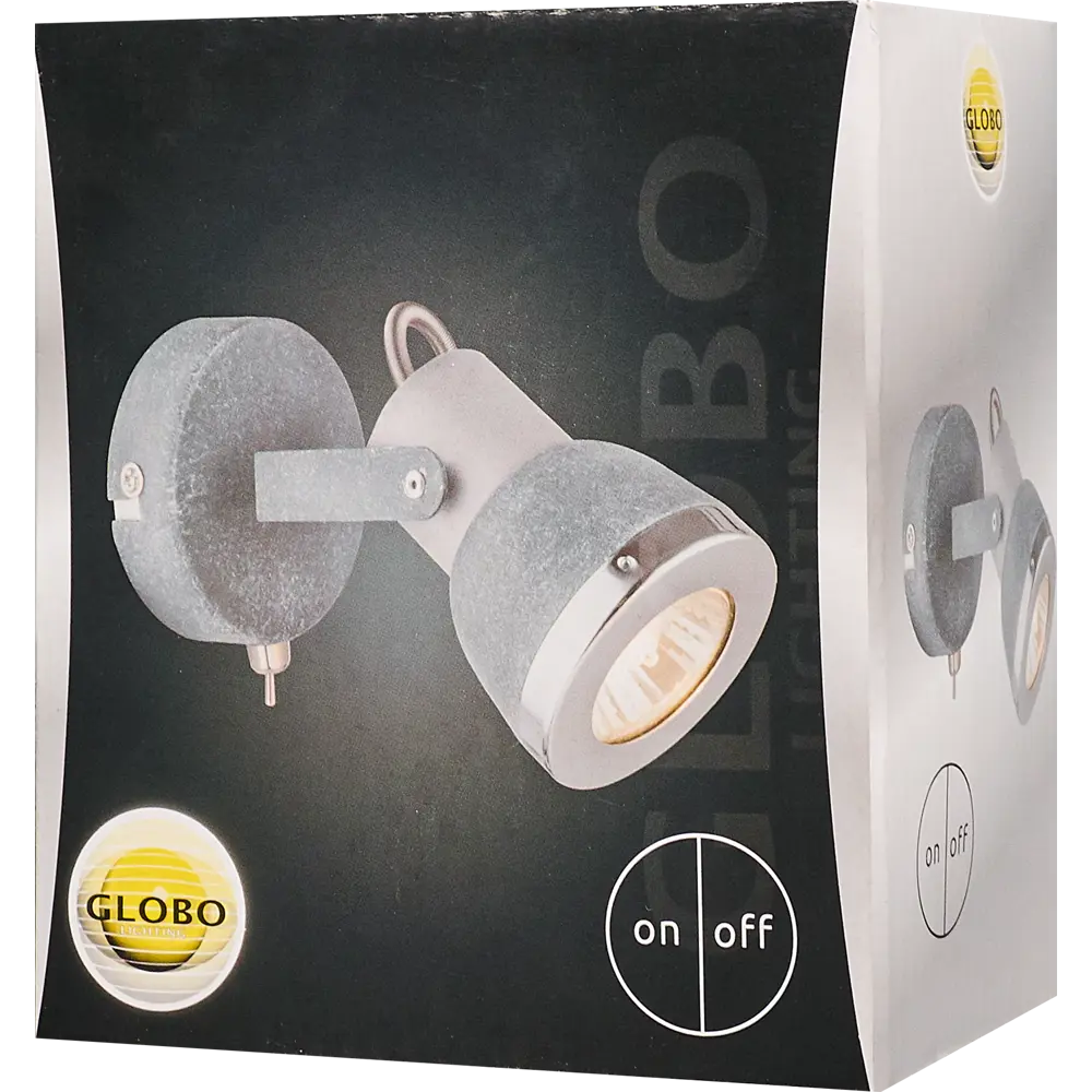 Спот GLOBO 57000-1 GU10 1x50W серый 82156832 STLM-2052672 Santreyd  - Вид №6
