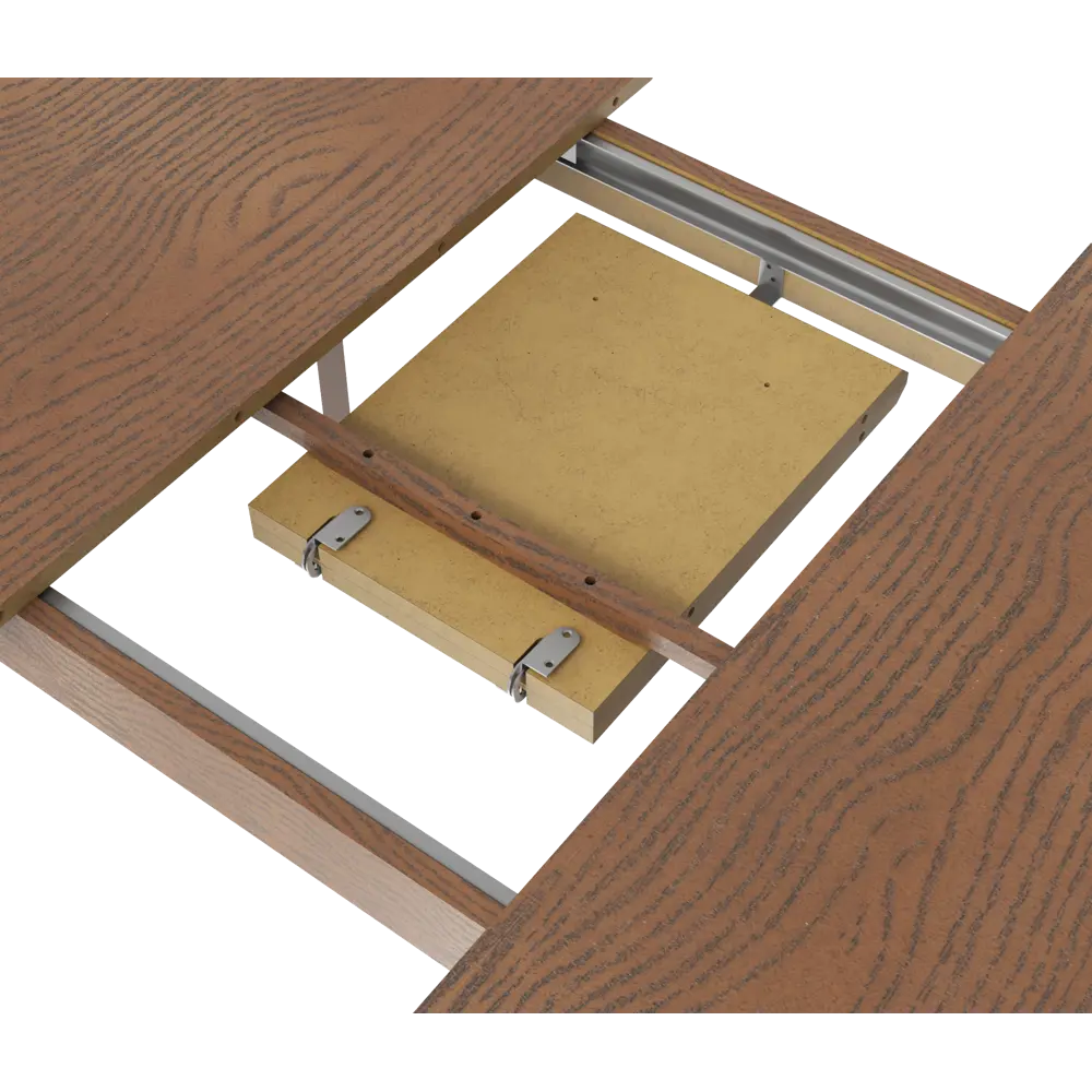 Стол обеденный Монреаль Т2 раскладной 120-150x77x120 см прямоугольник МДФ цвет орех Santreyd STLM-2020686 - Вид №10