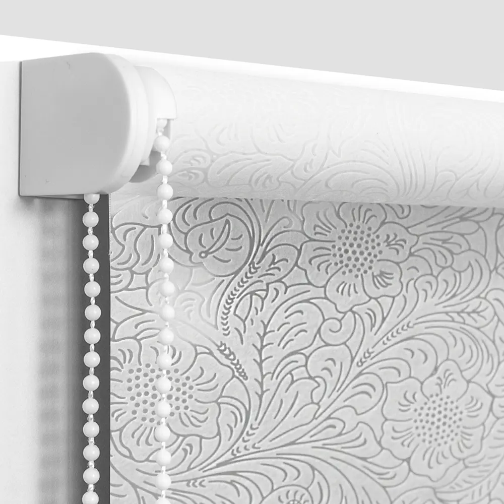 ЭСКАР Рулонная штора с растительным узором для мягкого освещения 89354655 STLM-1052002 - Вид №1