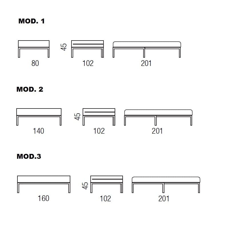 Пуф ткань кровать Milano Bedding Вилли ARCH-00101511 - Вид №1