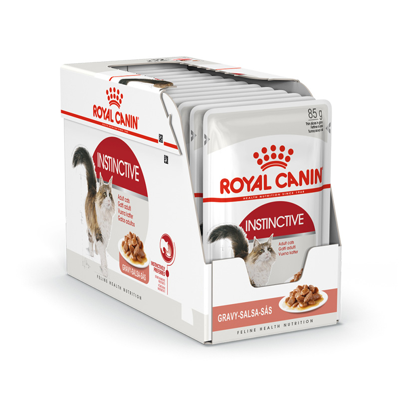Т00013407*24 Корм для кошек Instinctive конс. 85г (упаковка - 24 шт) ROYAL CANIN 