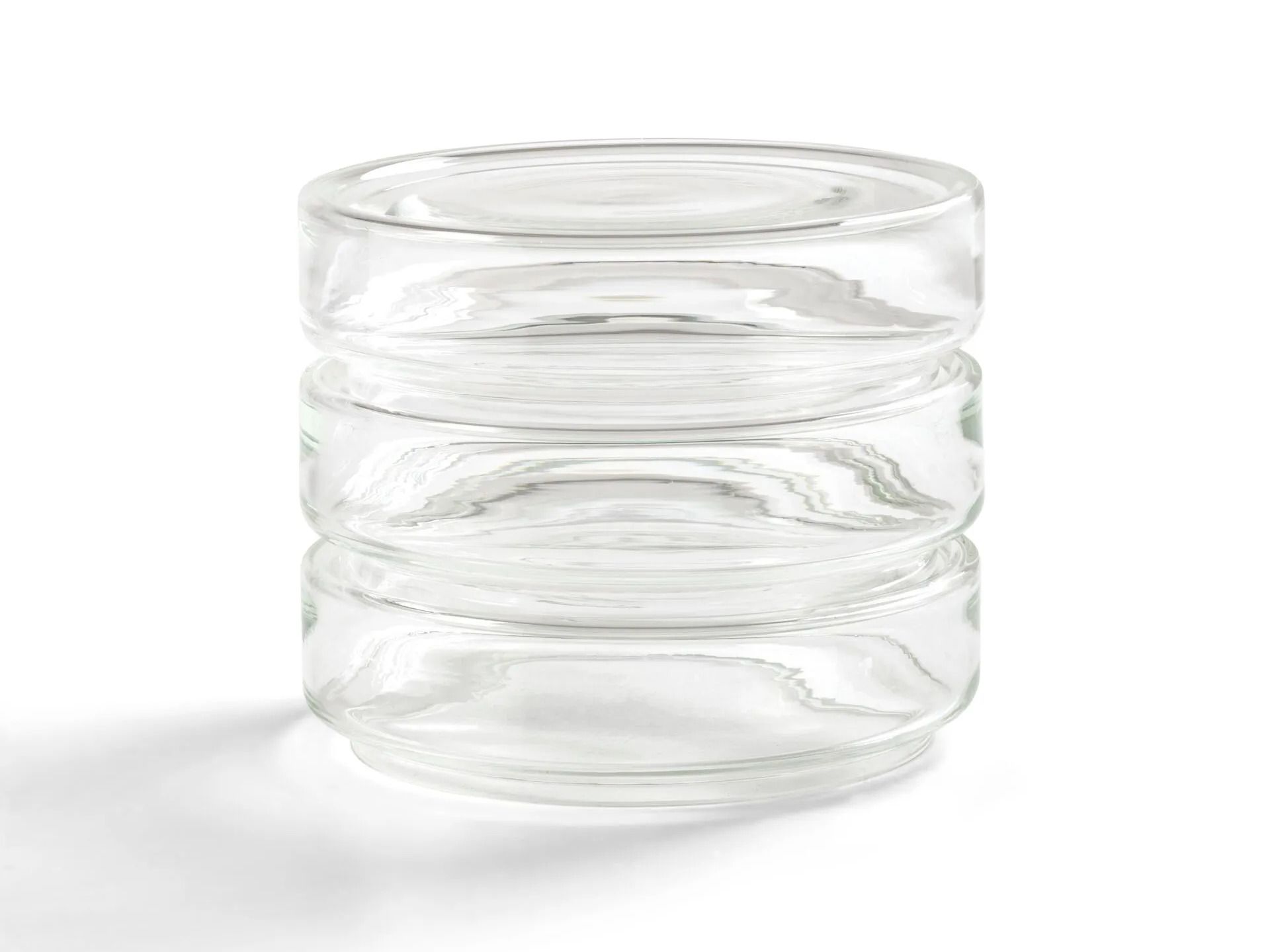 Низкий круглый журнальный столик из дутого стекла Billiani STACK 880 ARCH-00036354 - Вид №8