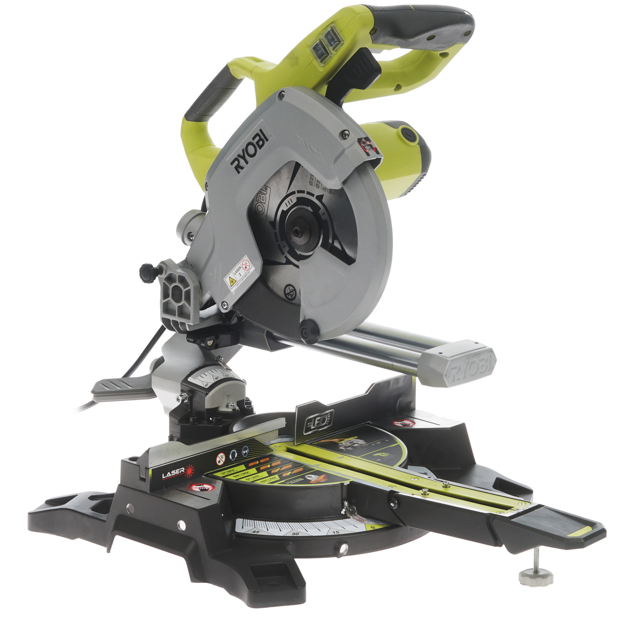 Торцовочная пила  Ryobi EMS216L 1167385 STDN-0148654 - Вид №5