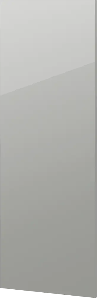 Фасад кухонный DELINIA ID Аша грей 32.8×102.1 см — глянцевый шик для современной кухни 85036555