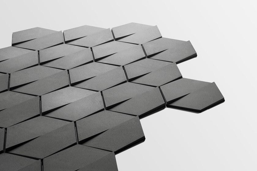 Bentu Design Плитка с трехмерной бетонной поверхностью  K1101101 /02 /03  - Вид №3