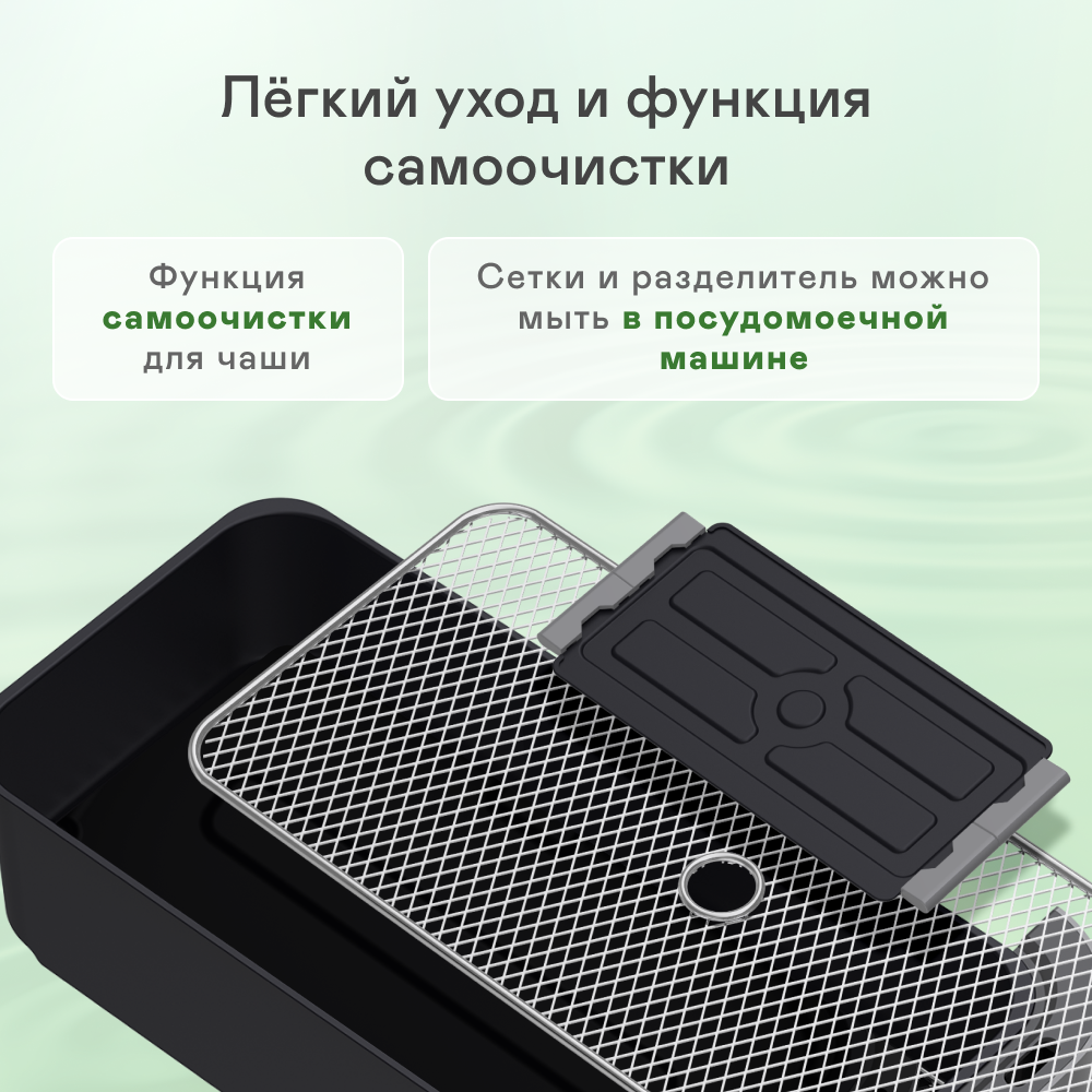 9171714 Аэрогриль GARLYN AG-1500 серый STDN-0140410 - Вид №10