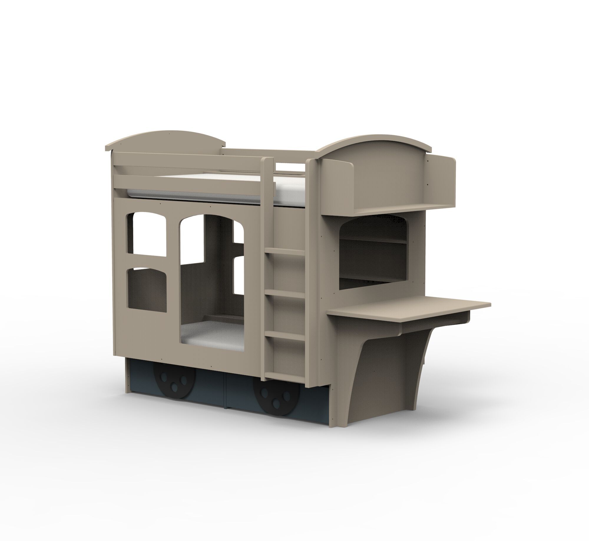 Двухъярусная кровать из МДФ Mathy by Bols УНИВЕРСАЛ ARCH-00153050 - Вид №49