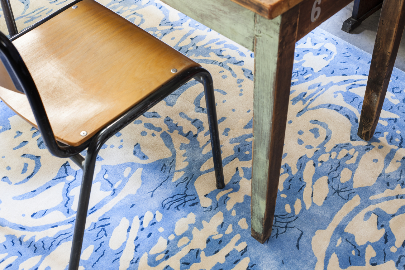 Ковер Kids of the ocean от NOW CARPETS NOW CARPETS ДИЗАЙНЕРСКИЕ 153577 Голубой  - Вид №1