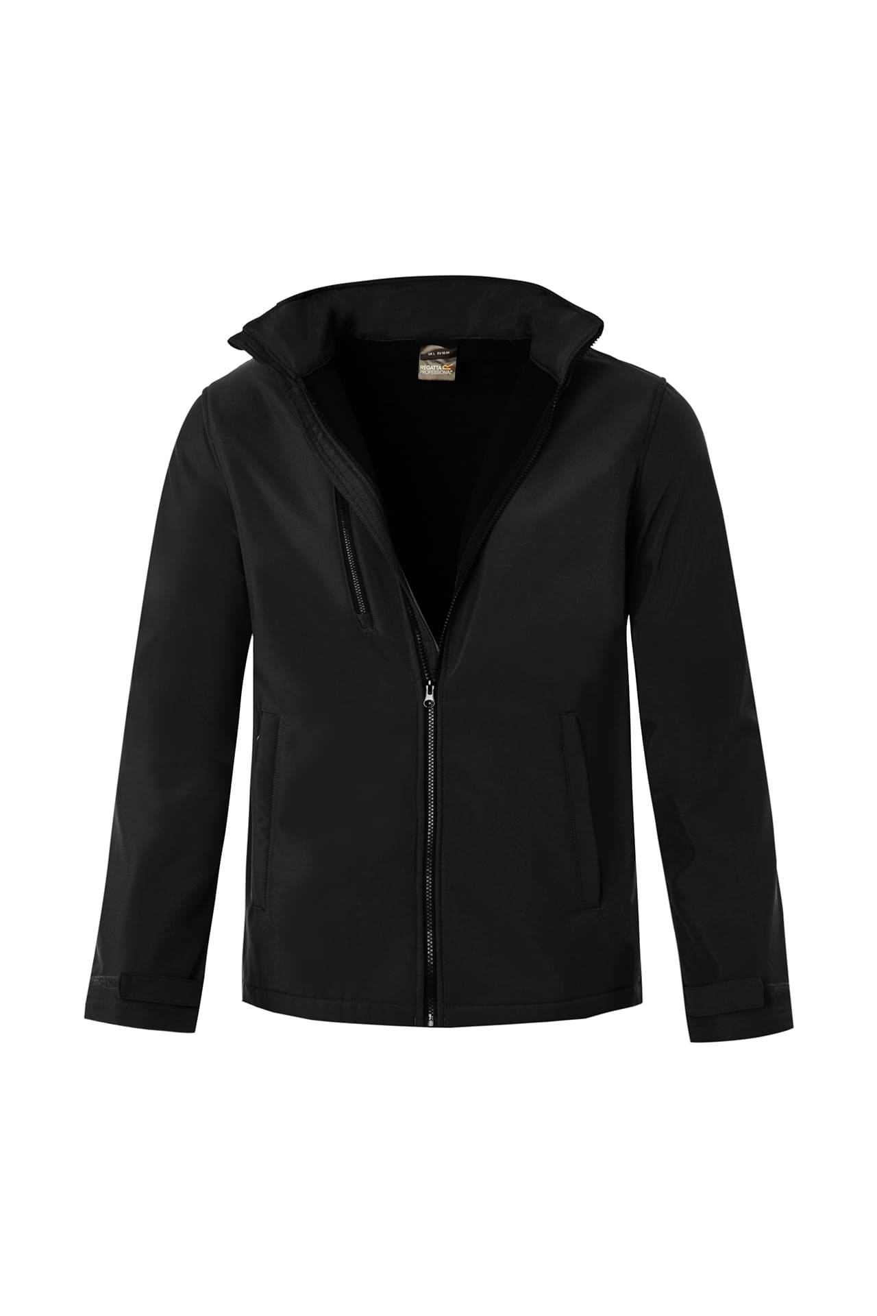 5042188 Куртка РЕГАТТА ПРОФЕШИОНАЛ ВЕНТУР софтшел черная  Демисезонная одежда размер L (48-50) Спецодежда  - Вид №2