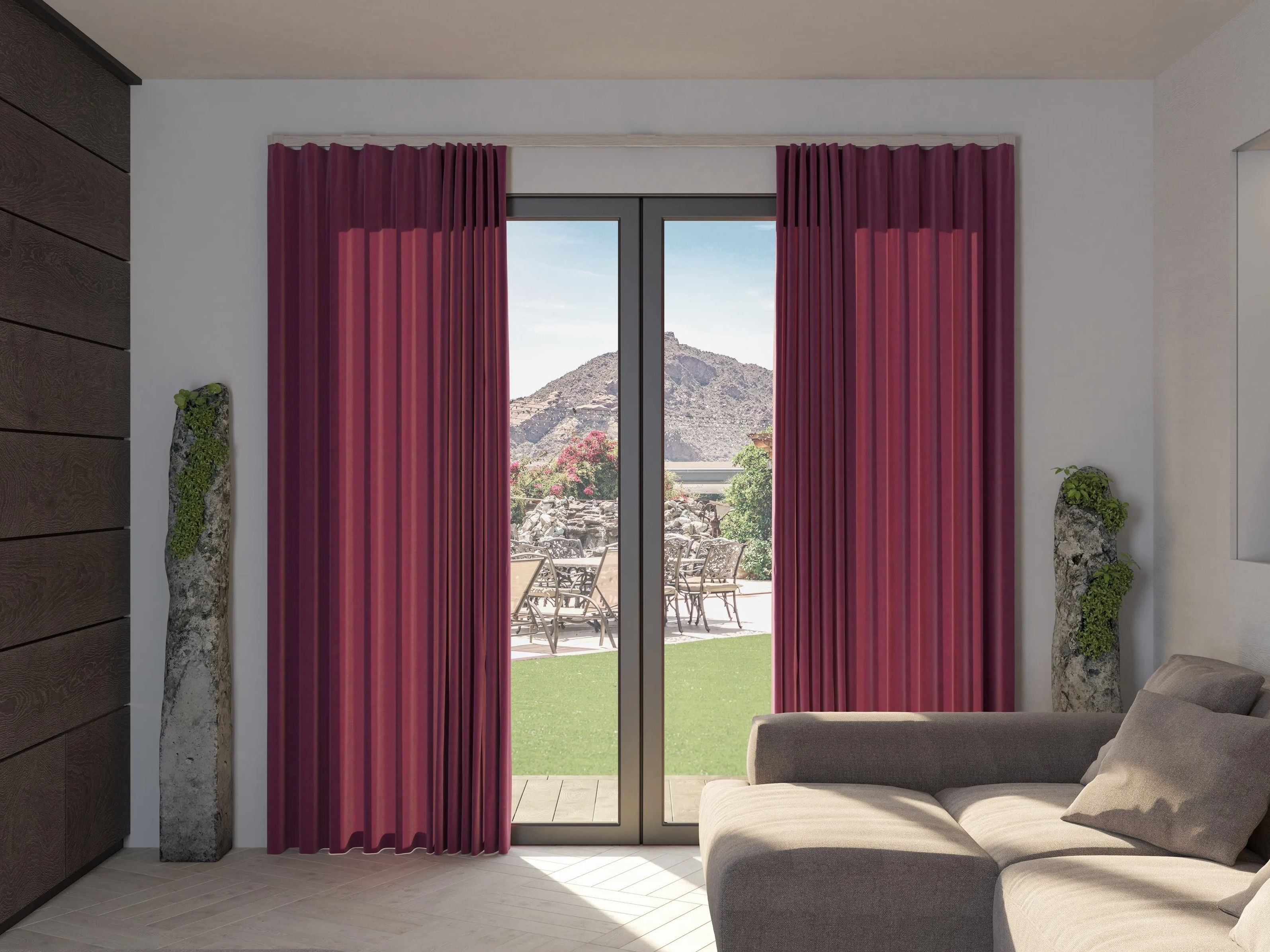 Алюминиевая направляющая для завитых штор Mottura Separè ARCH-00082210