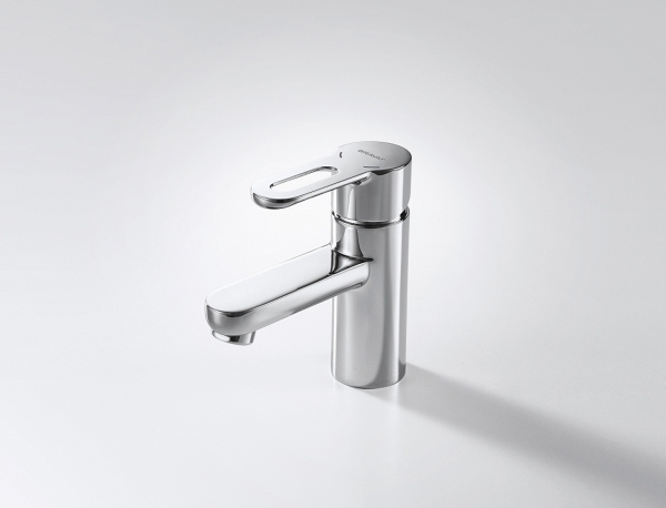 Cмеситель для ванной комнаты на раковину низкий STREAM-D F137163C bravat - Вид №1